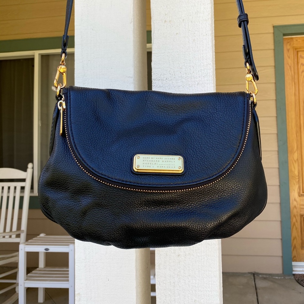 Marc Jacobs Black Natasha Crossbody